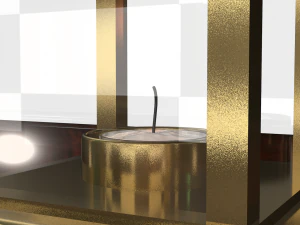 candlesticks 3D Model