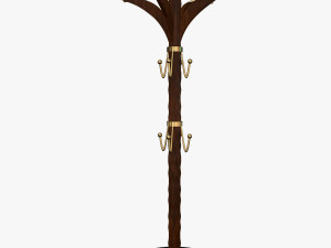 hat and coat stand 3D मॉडल