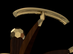 hat and coat stand 3D Model
