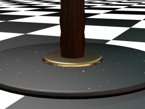 hat and coat stand 3D Model