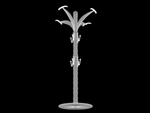hat and coat stand 3D Model