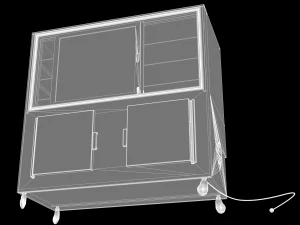 display fridge 3D Model