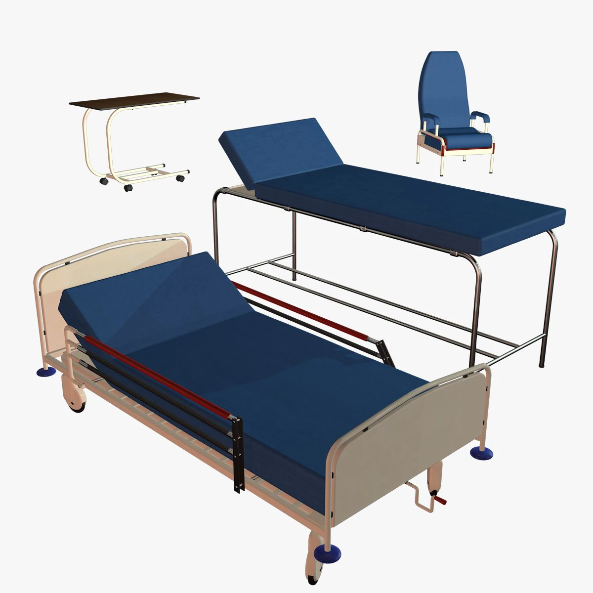 medical equipment 3D Model .c4d .max .obj .3ds .fbx .stl .blend 