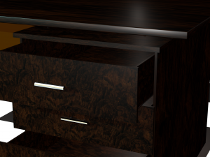 desk 3D 模型