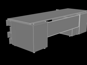 desk 3D 模型