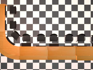 reception desk 3D Model