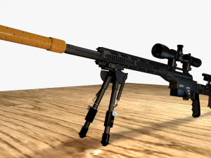 sniper m 2010 3D Model