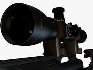 sniper m 2010 3D Модель