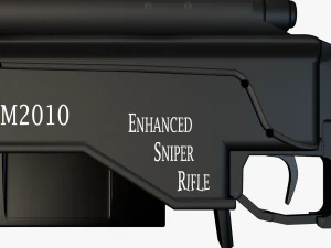 sniper m 2010 3D Model