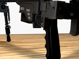 sniper m 2010 3D Model