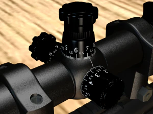 sniper m 2010 3D Model