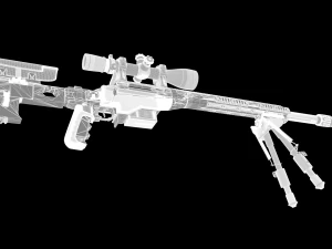 sniper m 2010 3D Model