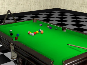 billard 3D Model