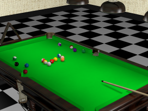 billard 3D मॉडल