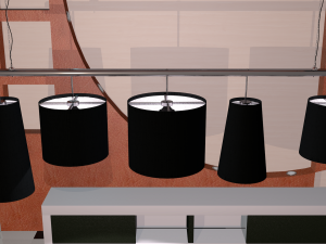 multi chandelier 3D 模型