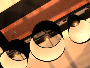 multi chandelier 3D 模型