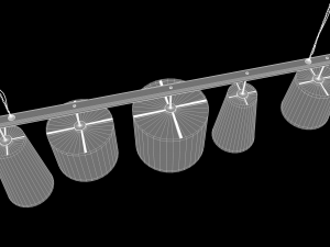 multi chandelier 3D 模型