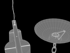 multi chandelier 3D 模型