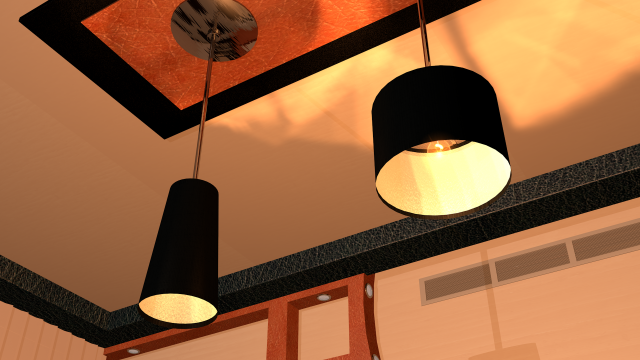 two chandelier 3D Model .c4d .max .obj .3ds .fbx .stl .blend 
