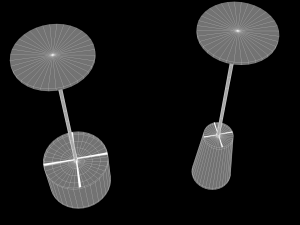 two chandelier 3D Model