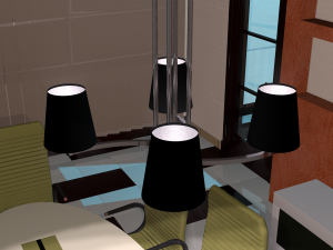 chandelier Model 3D