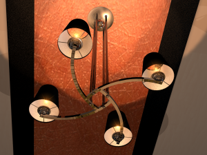 chandelier Model 3D