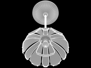 kitchen chandelier Model 3D