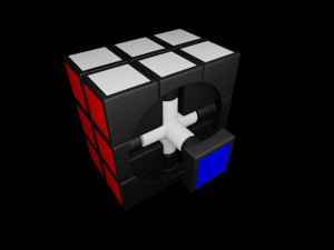 rubiks cube 3D Modell