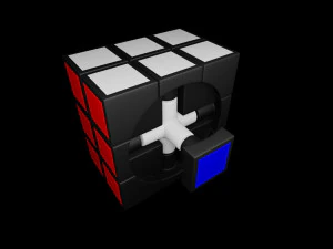 rubiks cube 3D Model