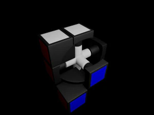rubiks cube 3D Model