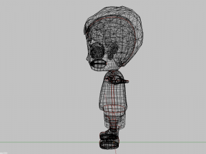cartoon boy 3D 模型
