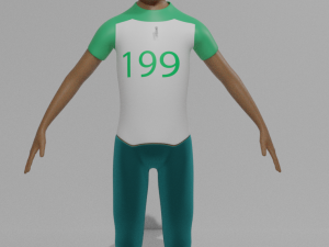ali abdul palyer 199 3Dモデル
