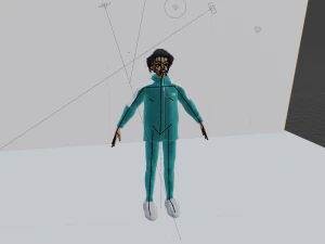 ali abdul palyer 199 3D Model