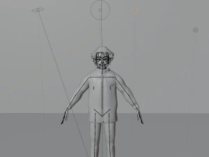 ali abdul palyer 199 3D Model