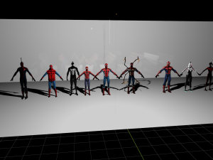Spiderman bundle 3D Model