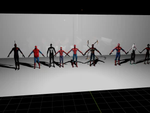 Набор &laquo;Человек-паук&raquo; 3D Модель