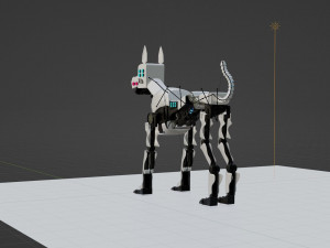 robot dog 3D Model