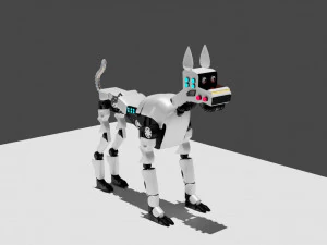 robot dog 3D Model
