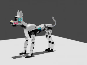 robot dog 3D Model