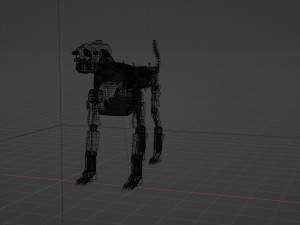 robot dog 3D Model