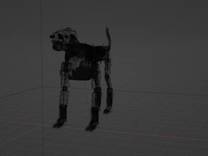 robot dog 3D Model