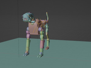 robot dog 3D Model