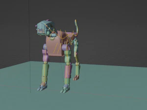 robot dog 3D Model