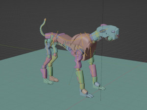 robot dog 3D Model