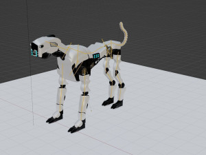 robot dog 3D Model