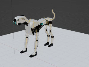 robot dog 3D Model