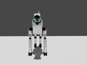 robot dog 3D Model