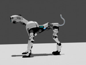robot dog 3D Model