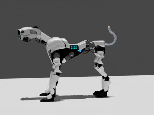 robot dog 3D Model
