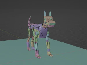robot dog 3D Model